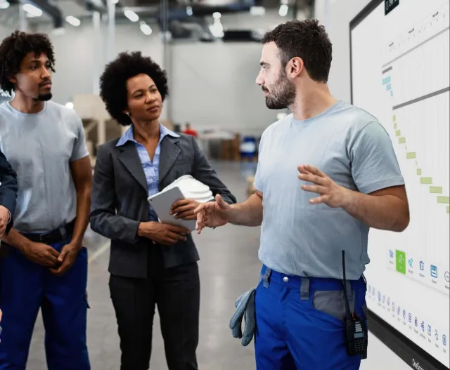 Pantallas interactivas para las empresas
