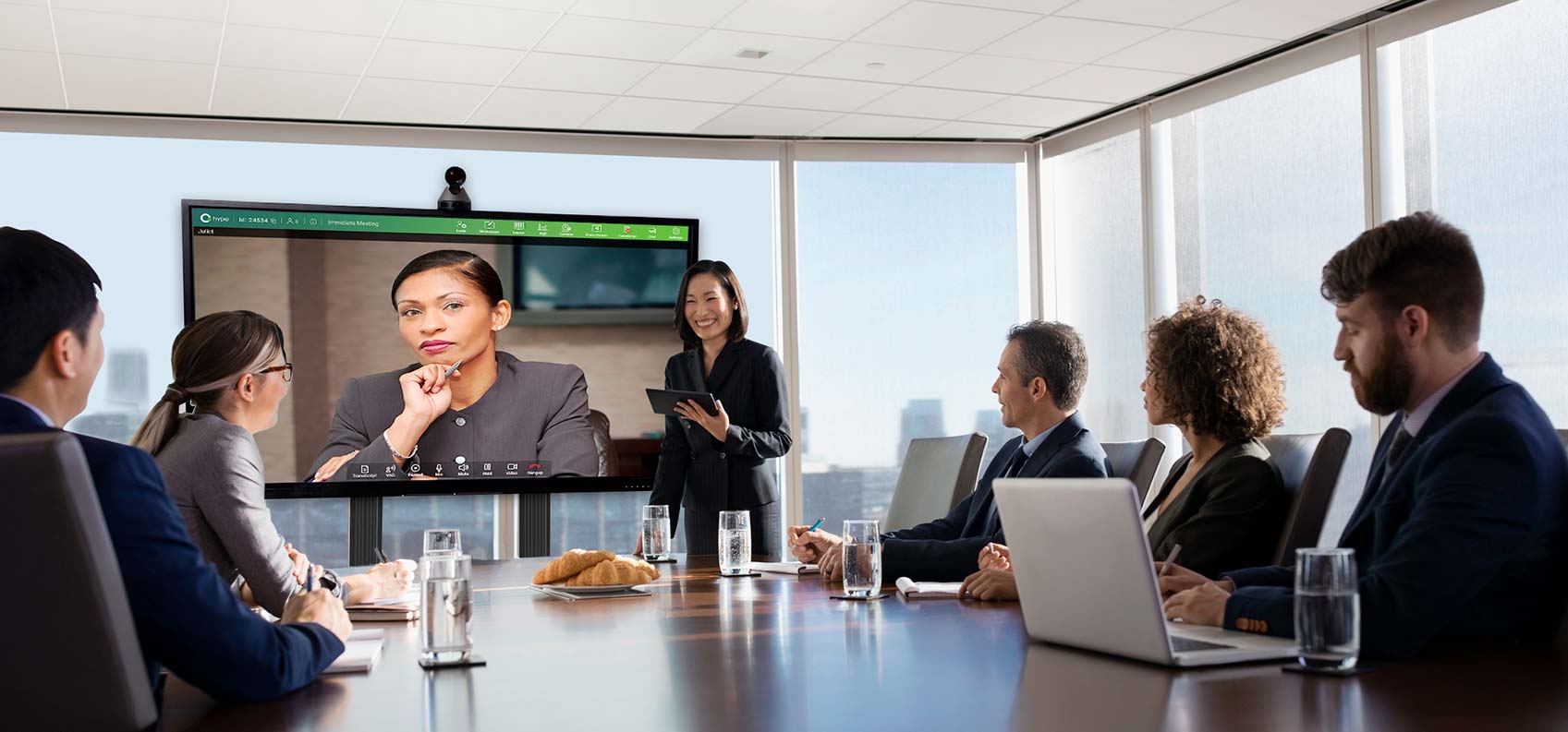 Pantalla interactiva multitouch